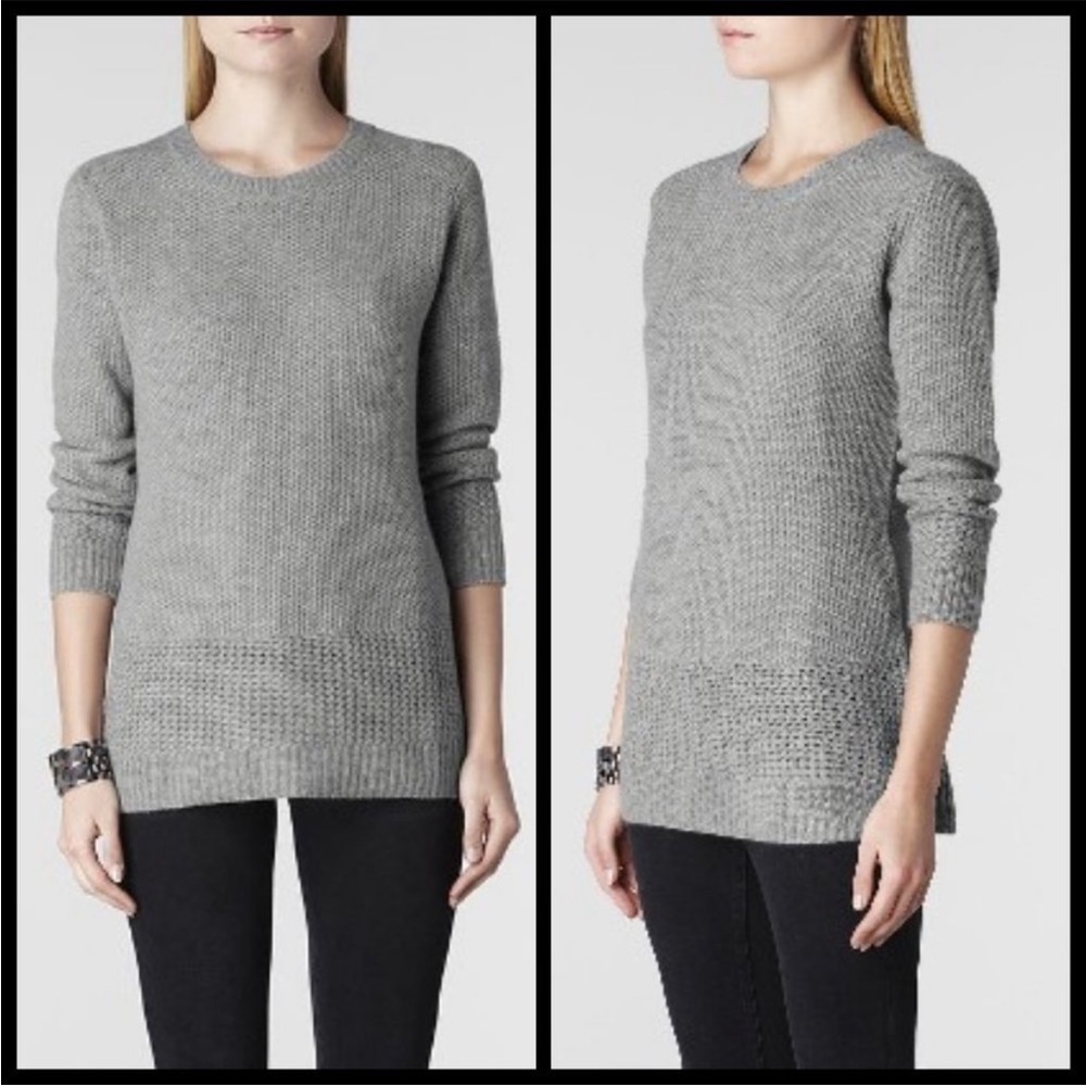 All Saints 100% Cashmere Char Boyfriend Jumper Sweater - Picture 15 of 15